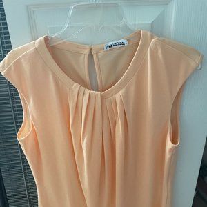 Calvin Klein Asymmetrical Sleveless Shirt